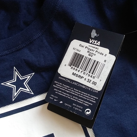 Dallas Cowboys Tony Romo Nike shirt - Picture 5 of 7